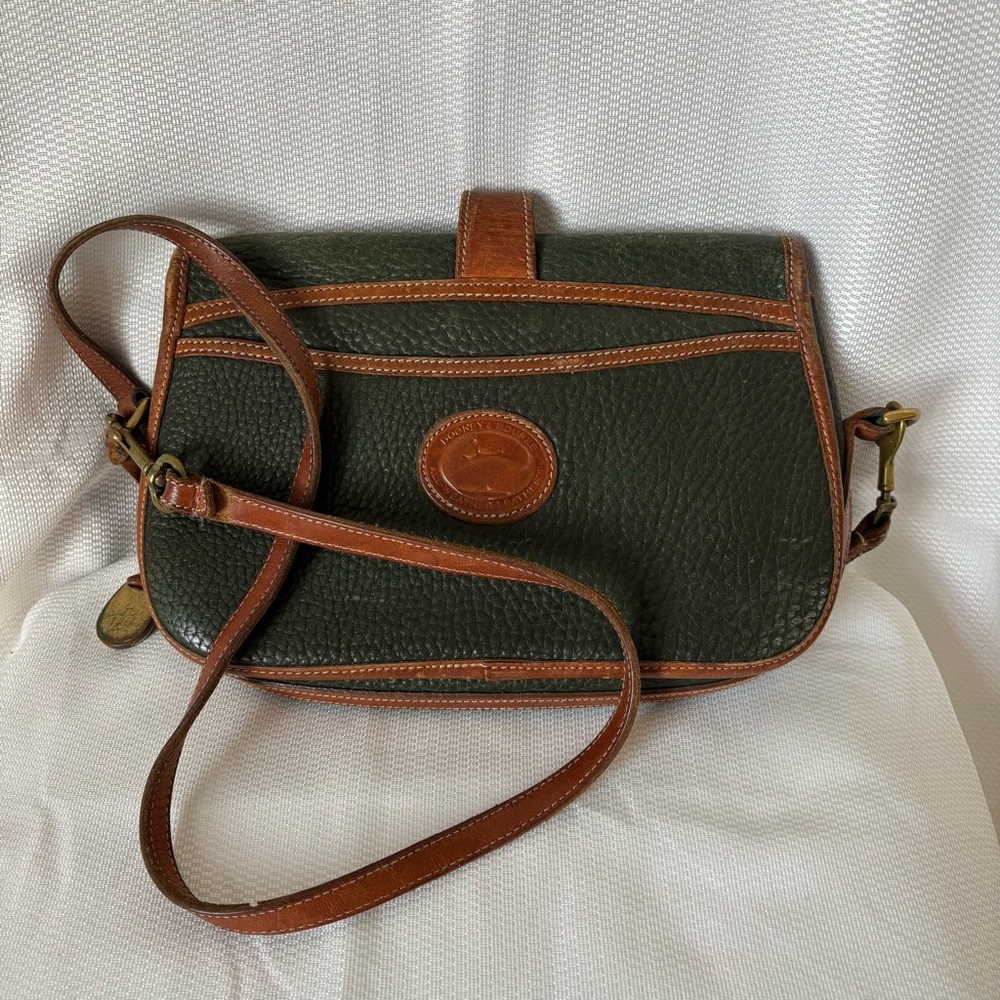 Dooney & Bourke All-Weather Leather Equestrian shoulder bag